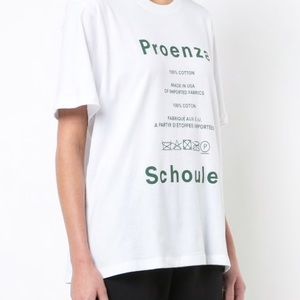 Proenza Schouler PSWL Care Label Logo T-Shirt